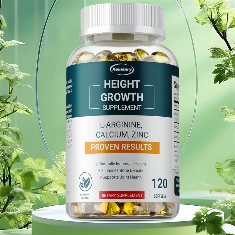 Height Growth Supplements - Bone Strengthening and Growth Promotion for Children, Teens and Adults