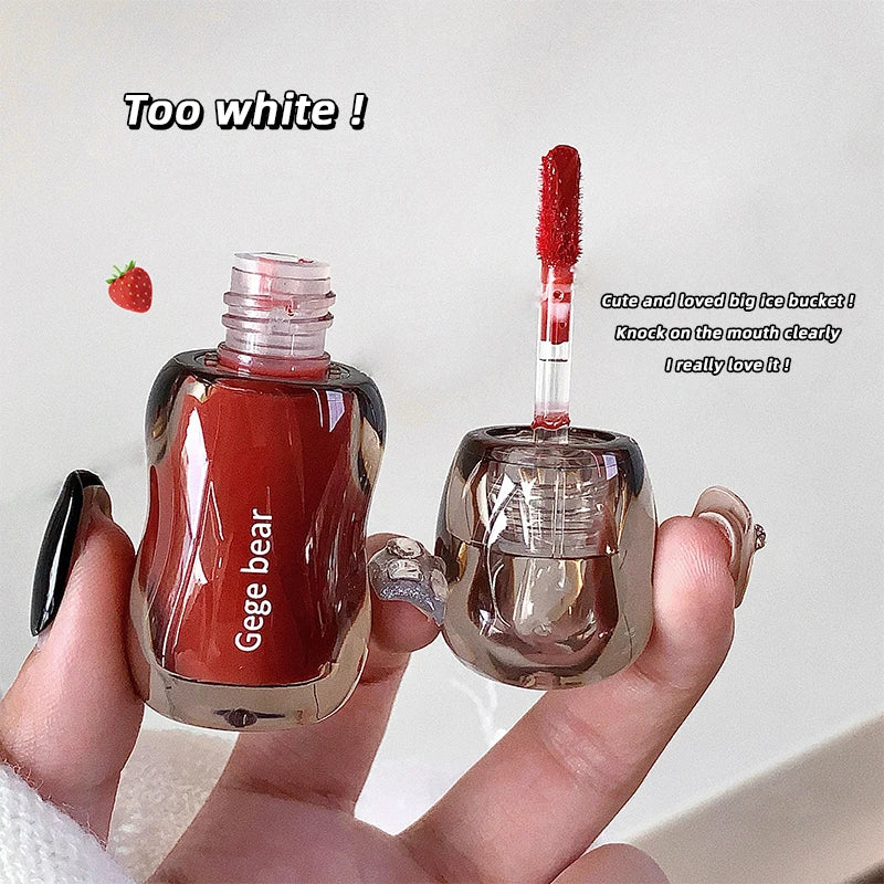 Gege Bear Crystal Gloss Lip Tint — Vochtigende Formule Voor De Lippen Met Een Spiegelglans, Kleurrijke Kleuren En Een Jeugdige H