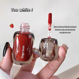 Gege Bear Crystal Gloss Lip Tint — Vochtigende Formule Voor De Lippen Met Een Spiegelglans, Kleurrijke Kleuren En Een Jeugdige H