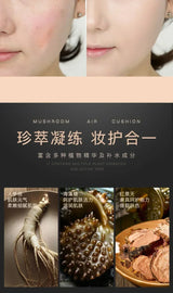 Mushroom Head Air Cushion Natural Concealer BB Cream Moisturizing Brighten Skin Tone Waterproof CC Cream Foundation Cosmetics