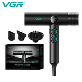 VGR Hair Dryer Professional Hot and Cold Adjustment 110000 RPM Blow Dryer Brushless Motor Hair Styling Blow Dryer Machine V-401