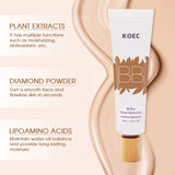 BB Blur Tinted Moisturizer Hydrating Facial Sunscreen Women Makeup Tool Maquillaje Para Mujer Full Coverage BB Cream 30ml