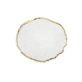 Round Resin Onyx Stone Nail Palette Nail Art Display Stand Gel Polish Tray Mixed Painting Pigment Tray Nail Art Display Stand