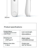 650nm+808nm Handheld Face Body Red Light Infrared Beauty Device Skin Rejuvenation Muscle Joint Body Fatigue Relief Health Care