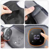 Rechargeable Knee Massager 3 Gear Vibration Massage Adjustable Shoulder Brace Electric Heating Pads Leg Knee Warmer