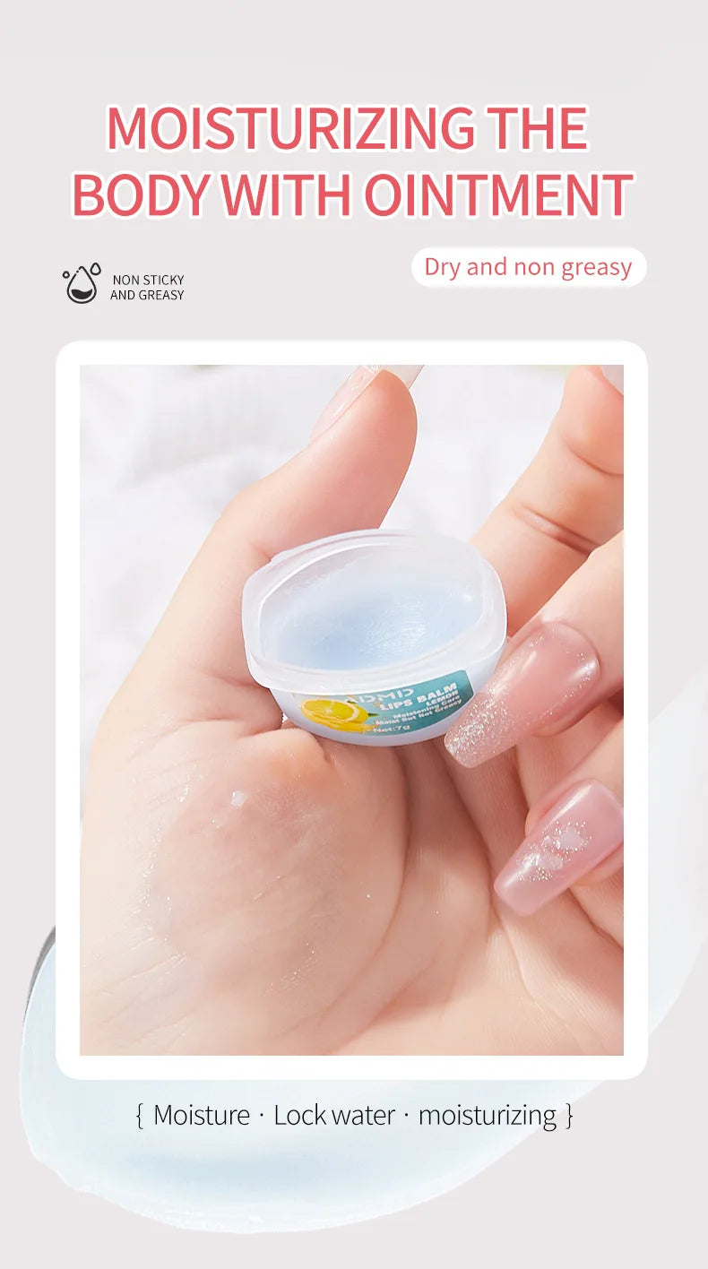 8 Pieces Vaseline Lip Balm Set Rose Lemon Flavor Moisturizing Anti-Dry Crack Long Lasting Nourishing Lip Mask Lip Care