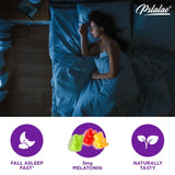 Melatonin Gummies Anxiety Stress Relief Help Sleep Save Insomnia Body Clock Adjustment for Adult