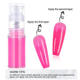 10g/bottle Nail Art Ombre Spray Powder Pearl Gradient Nail Pigment 12colors Blush Ombre Neon Nail Spray Powder Nail Supplies #FA