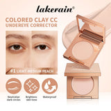 Undereye Color Correction Concealer Fine Clay Texture Brightening Smoothing Skin Waterproof Moisturizes Quick Cover Dark Circles