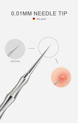 New Acne Needle Kit, Remove Blackheads, Pimples & Closed Comedones