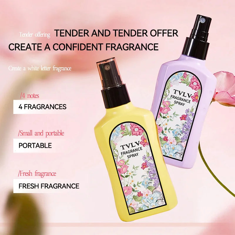 TVLV Jasmine Fragrance Spray -Long-lasting fragrance for women's clothing,odor removal, dreamy fresh and long-lasting light scen