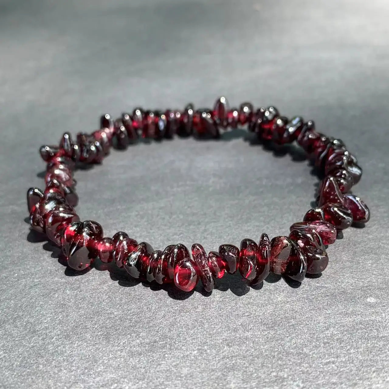 Natural Garnet Bracelet For Woman Crystal Bracelet Jewelry Red Stones Healing Energy Gift Lucky