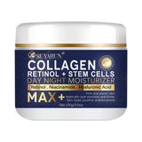 SUYARUN Anti-Aging Retinol Collagen Stem Cell Face Cream - Firming Hydrating Moisturizer Reduces Wrinkles & Fine Lines, All Skin