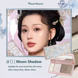 Flower Knows Makeup Butterfly Cloud Collar Collection Embossed Highlight&Contour Palette Face Powder Iluminador Contouring Kit