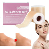 1 Roll Silicone Scar Sheets , 4cmX150cm Self-Adhesive Scar Cover Tape Reusable and Effective Skin Care Strips collagen scar tape