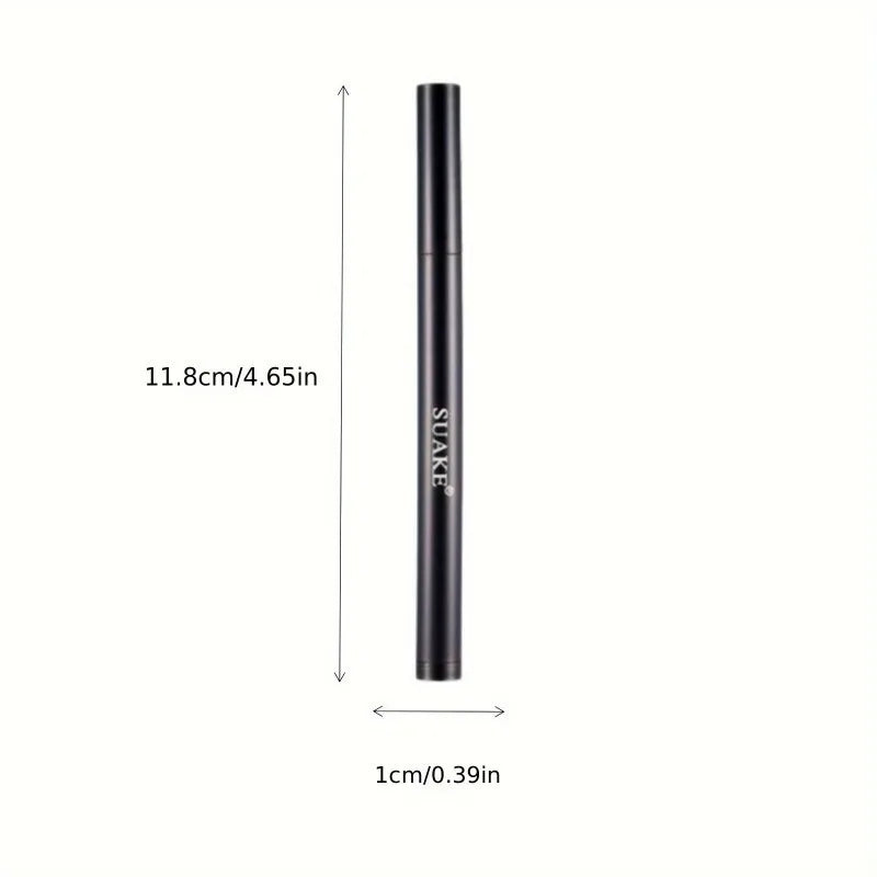 Black waterproof, sweat-proof, and smudge-proof eyeliner creates a natural look and glides on quickly and easily.