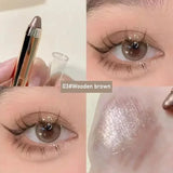 6 Colors Double-Ended Eyeshadow Stick – Waterproof, Long-Lasting, Matte & Glitter, Contour, Highlight, Certified, Unisex
