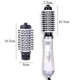 3 in 1 Round Rotating Volumizer Styler Rotating Hair Brush Automatic Rotating Styler Ionic Hair Brush hot air Dryer