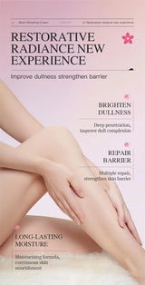 Body Whitening Bleach Cream Brighten Underarm Elbow Knees Joint Removal Intimate Parts Dark Spots Melanin Snow Bleach Cream