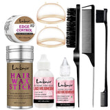 Baby Bangs Styling Gel Hair Pomade Edge Control Wax for Wig Women 24 Hour Long Lasting Hairline Shape Cream Solid Hair Wax Stick