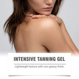 Carrot Tanning Gel Hydrating Lightweight Fast Absorbing Bronzing Gel Moisturizing Natural Sunless Tan Enhancer for Face & Body