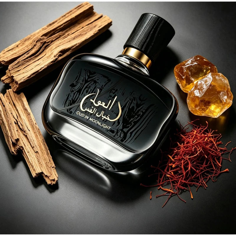 Arabic Sandalwood Perfume Classic Agarwood & Irresistible Musk Fragrance Long-lasting Elegant Charming Woody Eau De Parfum