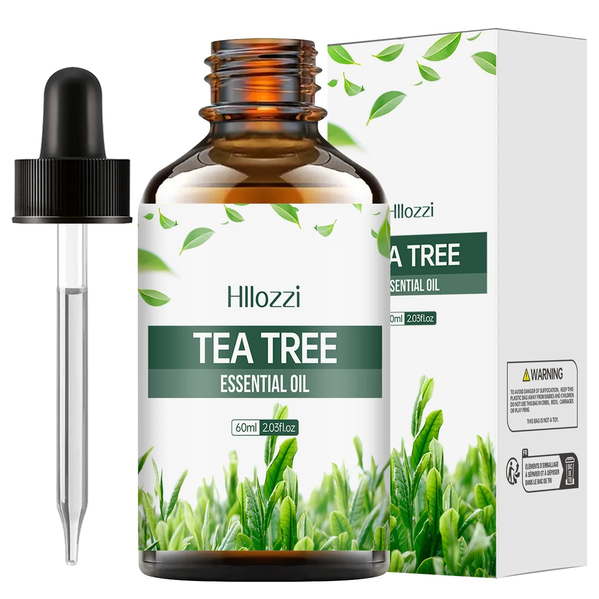 100ml/60ml/30ml tea tree essential oil for body care, hair care, facial care, hydration, aromatherapy, humidifier Aromatherapy