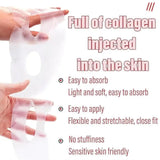 4PCS Quasi-Biological Collagen Hydrating Mask Overnight Brightening Anti-Aging Pore Minimizing Fine Line Reducing Mask Face Care