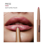 Skin Peptide Lip Shape Pen Lip Liner Long Lasting Lip Tint Pencil Pen Makeup Lipstick Powder Blusher Gloss Rouge Makeup Lipliner