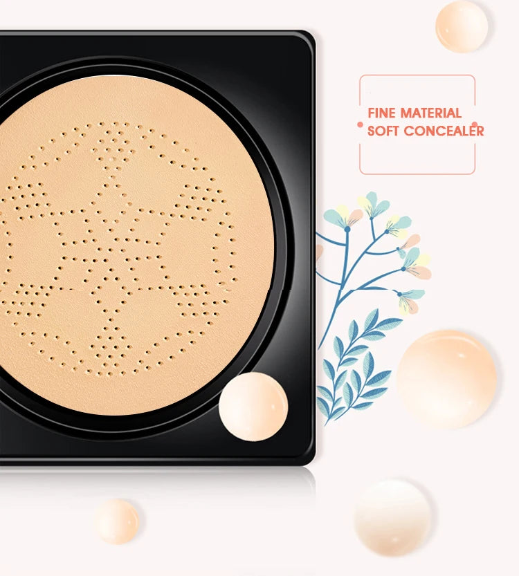 Mushroom Air Cushion plant Nourishing BB cream Concealer Moisturizing foundation fluid isolating plain cc cream