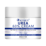 SUYARUN 60% Urea Foot Cream for Cracked Heels & Dry Skin - Intensive Moisturizing Treatment, Callus Remover, Diabetic Foot Care.