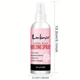 LOCKMIO 60ml Melting Spray Long Lasting Fast Drying Secure Hold Invisible Safety Ingredients Protect Scalp Skin Wig  Lace Front