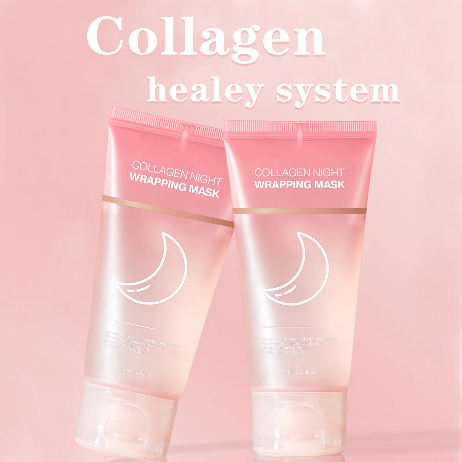 Hydrating Face Mask  Reduces Sagging Collagen Overnight Firming Mask for Elasticity Dullness Wrapping Peel-Off Mask Skincare