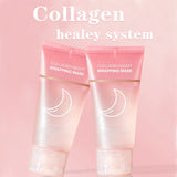 Hydrating Face Mask  Reduces Sagging Collagen Overnight Firming Mask for Elasticity Dullness Wrapping Peel-Off Mask Skincare