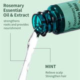 Hair Growth Spray,Scalp Scrub,Rosemary Scalp Exfoliator Scrub Shampoo,Hair Booster Serum,Strengthens Hair Roots,Helps Strengthen