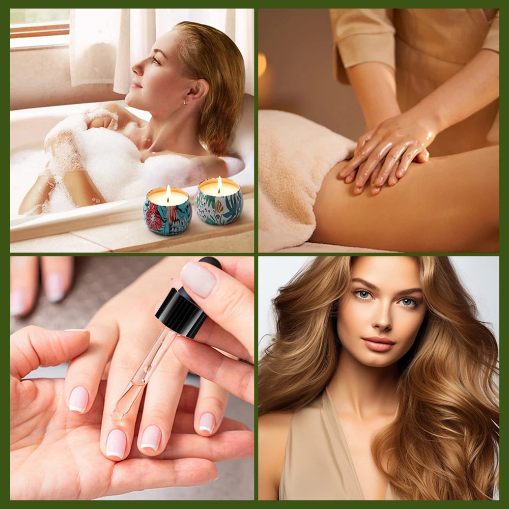 Peppermint Body Massage Essential Oil is perfect for home massage, aromatherapy diffuser, facial, spa, nails, candle making.