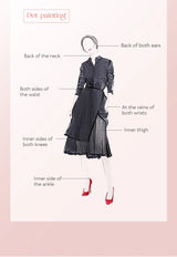 Alcohol-Free Women's Fragrance Gift Set 5Pcs Long-Lasting Fresh Scent Body Spray