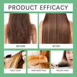 3pcs Rosemary Hair Growth Shampoo Thickening Hydrolyzed Keratin Dry Frizzy Damaged Repair Moisturizing Scalp Cleaning Shampoo