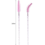 Wholesale 100/500/1000pcs Eye  Beauty Tools Disposable Mascara Wands Eyelash Brush Lash Extension Colorful  Spoolies for Eyebrow
