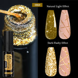 5ml Fluorescent Diamond Line Gel Shiny Painted Gel Nail Polish Semi-Permanent UV Gel Polish Varnish DIY Nail Art Design Salon