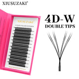 XIUSUZAKI W Shaped Lashes Bloom 2D 3D 4D 5D 6D 7D 8D Automatic Flowering Premade Fans Eyelashes Extensions YY Individual Lashes
