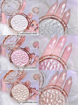 High gloss powder gloss glitter highlight contour palette natural gloss contour concealer lasting light