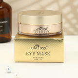 60pieces FONCE Women's Golden Moisturizing Eye Mask Patch, Moisturizing and Moisturizing,Easy to Absorb,Mild and Non Irritating