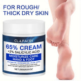 YOUNGCOME 65% Salicylic Acid Foot Cream | Moisten Dry and Cracked Feet | Remove Dead Skin and Relieve Aging | Super Foot Cream