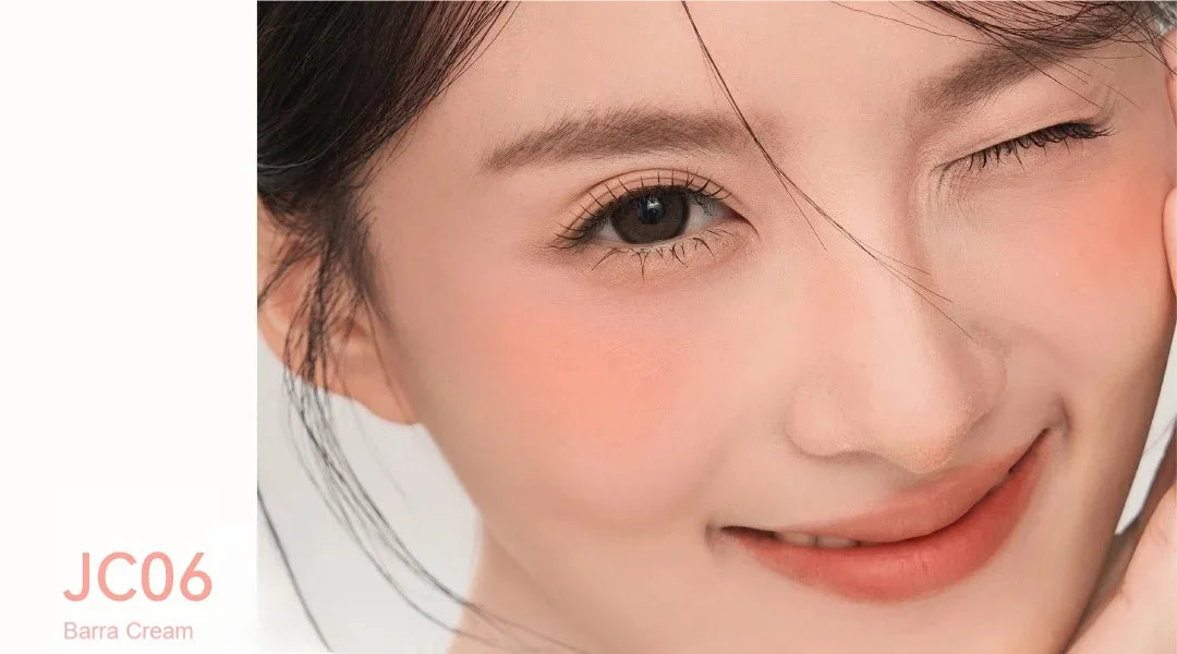 AZTK JC04 Water To Powder Liquid Blush Soft Matte Natural Flush Brightening Cheek Tint Lightweight Blendable Waterproof Makeup