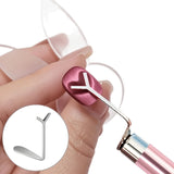 4Pcs Strong Magnetic Stick Cat Eye Set Magnet Double Headed Nail Art Cylindrical Ball Heart-shaped Hollow Cat Eye Magnet Tools