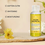 Yellow Peeling Oil Body Butter Hydrating Moisturizing Exfoliating Smooth Skin Care Products Makes Skin Smooth Elastic All Skin