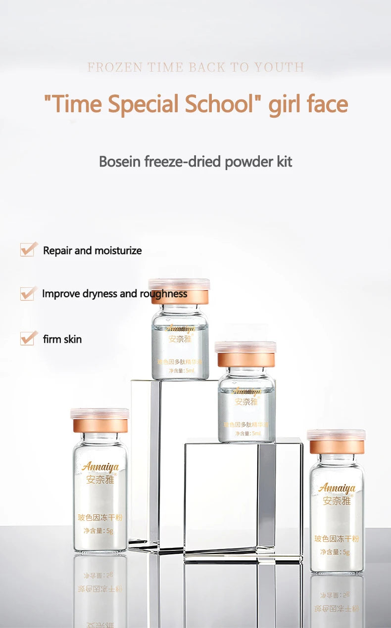 Korea Facial Collagen Peptide Essence Mask Kit Hyaluronic Acid Moisturising Firm Lift Pore Shrinkage Skin Rejuvenation Skin Care