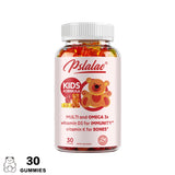 Children's Multivitamin Gummies - with Vitamin C, Omega-3 Fish Oil - Boosts Immunity and Supports Brain Health