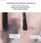 Gege Bear Dream Party Curly Black Sun Flower Mascara Cute Design All Day Long-Wearing Lash-Lengthening Thick Volume Eyelashes